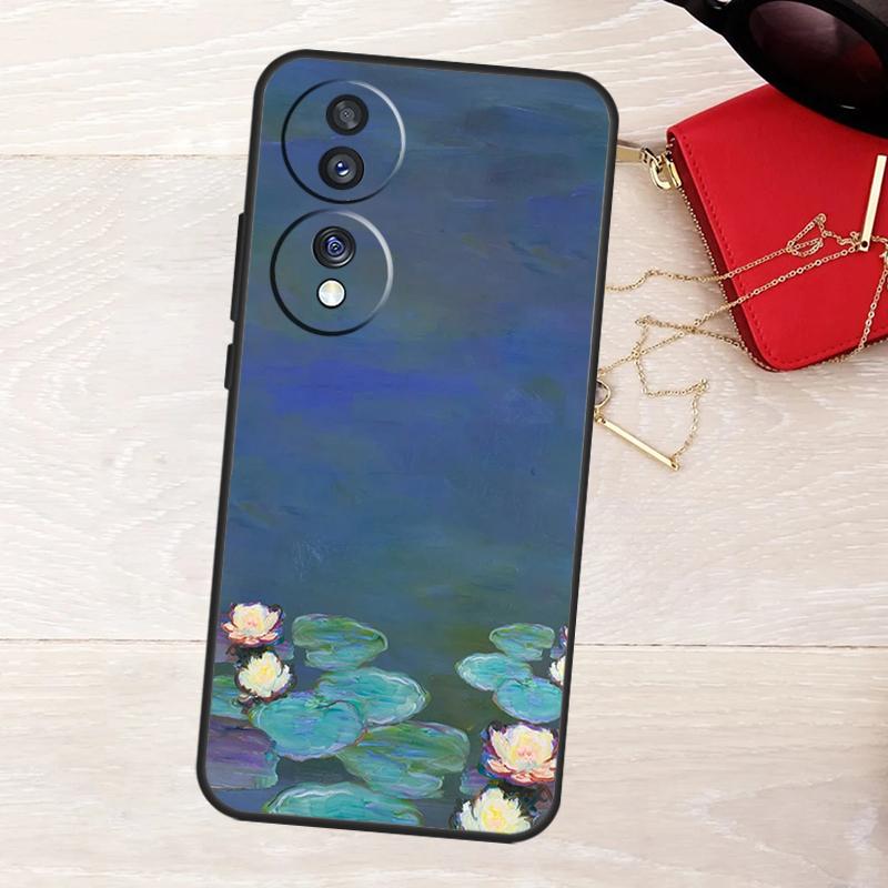 Чехол Клод Моне для Honor Magic 6 Pro Magic 5 Lite 50 70 90 X6 X7 X8 X9 X8b X9b X6a X7a X8a X9a