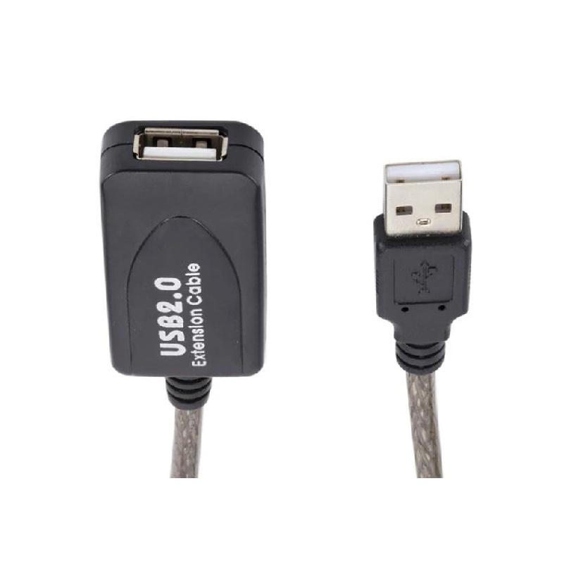 3M 5M 10M 15M 20M 25M 30M USB 2.0 Удлинительный кабель Папа-Мама Активный повторитель Удлинитель для беспроводной сетевой карты USB-адаптер Кабель