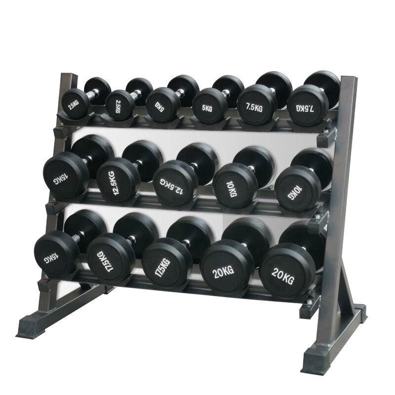 Commercial 10-Pair Dumbbell Rack Set