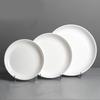 Yangge White Melamine Dinner Plates