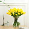 1 букет искусственных тюльпанов домашний сад свадебная цветочная композиция настольный декор