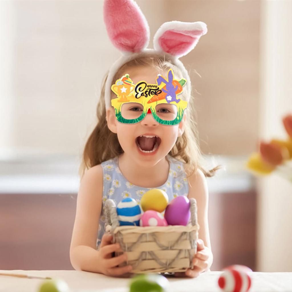 Пасхальная вечеринка, очки, рамка, пасхальный цыпленок, яйца, очки, пасхальные украшения для вечеринки, пасхальная фотобудка, корзина, набивки для детей и взрослых