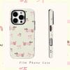 Чехол для телефона с рисунком таксы и вишневым бантом для IPhone 17AIR 16E 16 15 14 13 12 11 17 Pro Max Plus Двухслойная задняя крышка