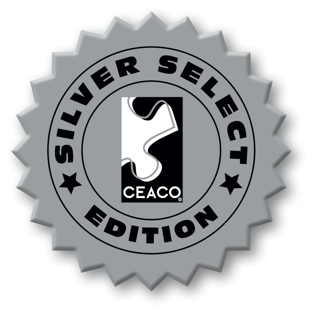 Пазл Disney Аладдин на 2000 деталей – Премиальный пазл Silver Select от Buffalo Games для взрослых с фольгированными акцентами, справочным постером и подарочной коробкой