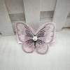 5 шт. женские заколки для волос 3D сетчатая пряжа бабочка декор легкие тканевые заколки для волос аксессуары для украшения волос