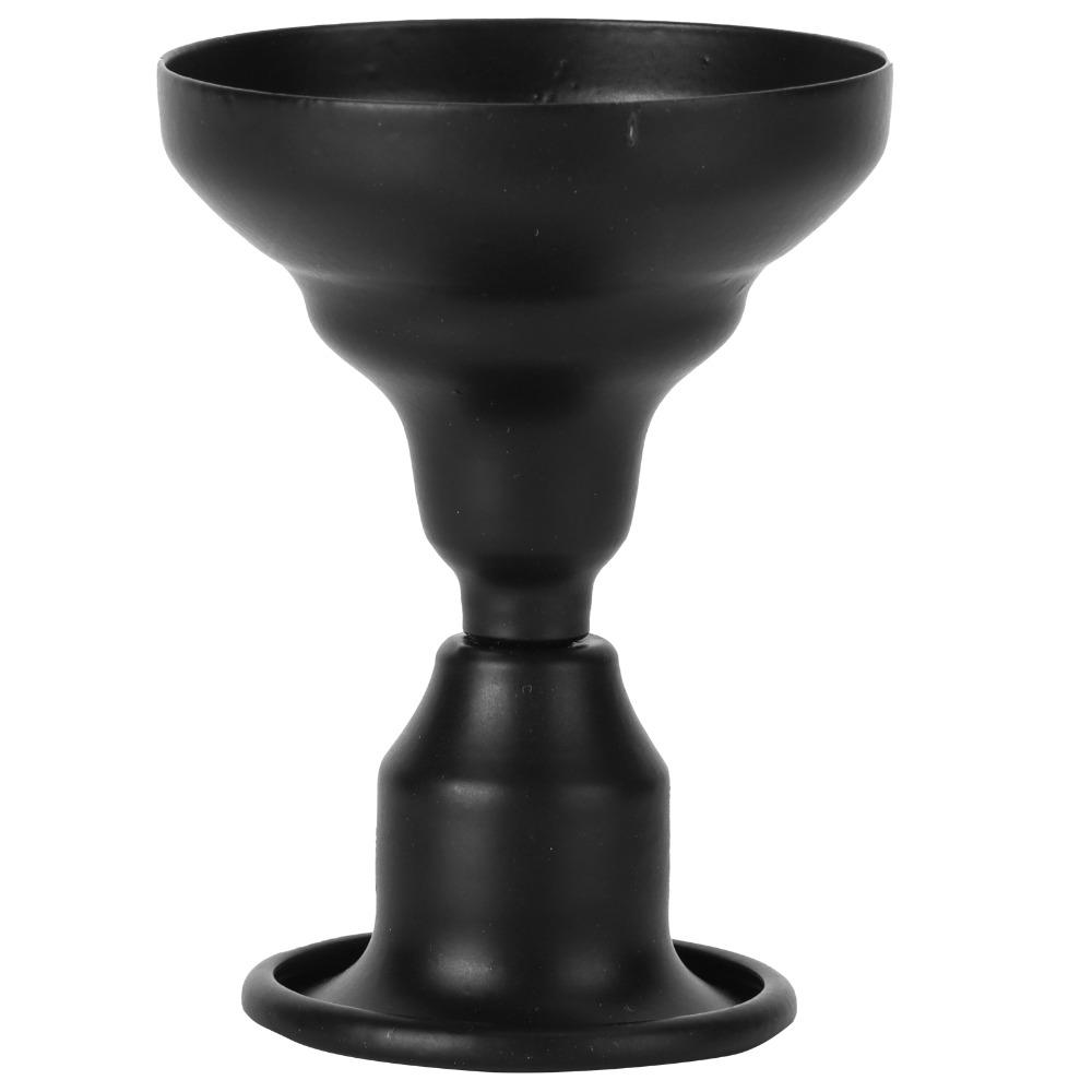 Black Candlestick Holder Taper Candle Mini Dual-Use Candlestick Candle Holder Wedding Decoration