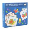 Kids 155 Wooden Piece Creative Puzzle Set With Shape And Color Cognition