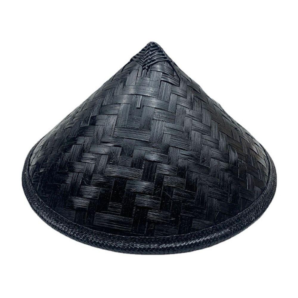 Fu Hats Женские Солнечные Шляпы Шляпы из Бамбука и Ротанга Туризм Дождевые Кепки Мужские Шляпы Рыбака Плетеные Соломенные Шляпы