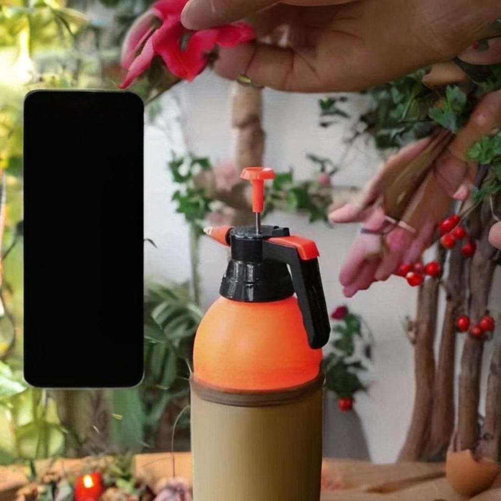 2-Liter High-Pressure Air Sprayer - Handheld Garden Watering Can with Adjustable Nozzle for Lawns, Flowers & Home Cleaning