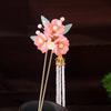 Жемчужный Цветок Волосы Вилка Кисточка Ханфу Головной Убор Ретро Древняя Палочка для Волос Ципао Аксессуары