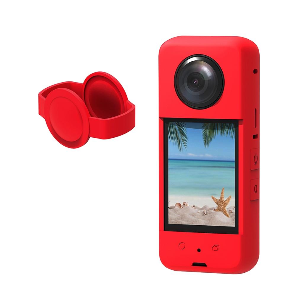 Lightweight Silicone Case For X3 Camera - Easy Installation Protector Cover Non-deformable