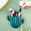 Аксессуары для ванной комнаты Самоклеящаяся полка для хранения Кактусовый крючок Органайзер для бритвы Держатель зубных щеток