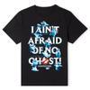 Официальная футболка Ghostbusters I Ain't Afraid Of No Ghost Топы Футболка - Черная