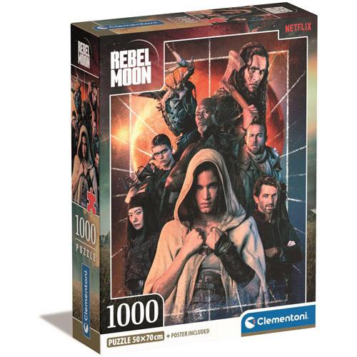 Clementoni Netflix Rebel Moon Компактный пазл на 1000 деталей (1)