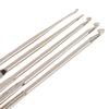 5 Pieces/Set Silver Double End Crochet Hook Knitting Tools