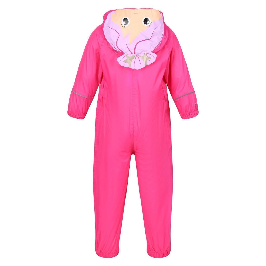 Regatta Childrens/Kids Charco Mermaid Waterproof Puddle Suit
