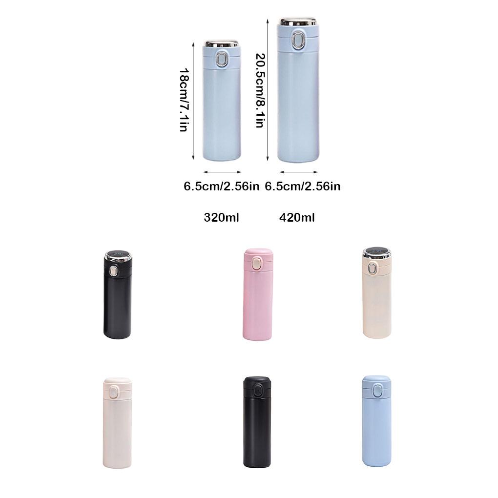 Умные термосы из нержавеющей стали с дисплеем температуры, чайник для кофе и чая, термобутылка для дома, офиса и путешествий