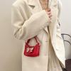 Trendy Butterfly Knot Underarm Bag For Women In Chic Black Red Pink White Colors