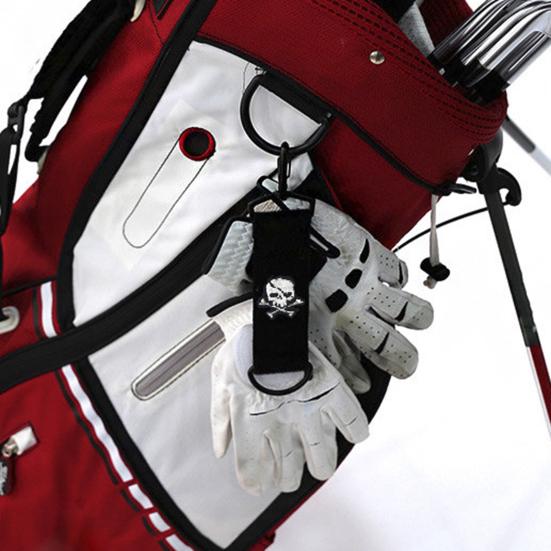 Полотенце для гольфа с карабином, портативное, сверхлегкое, с хорошей фиксацией, удобное, прочное, из полиэстера, полотенце для гольфа