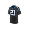 Nfl Game Football Jersey V-Neck Fitted Short Sleeve T-Shirt Men Tops Black 67NM02PG9DF-SZ0