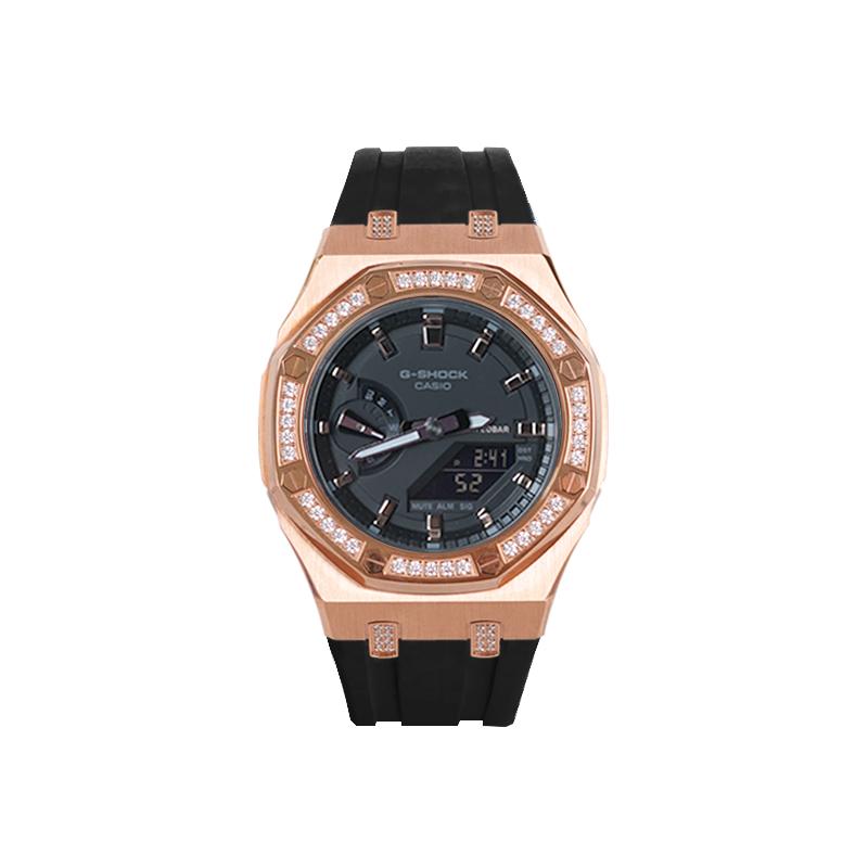 Casio Унисекс 48,5 мм Черные часы GMA-S2100-1A(Watch8--)