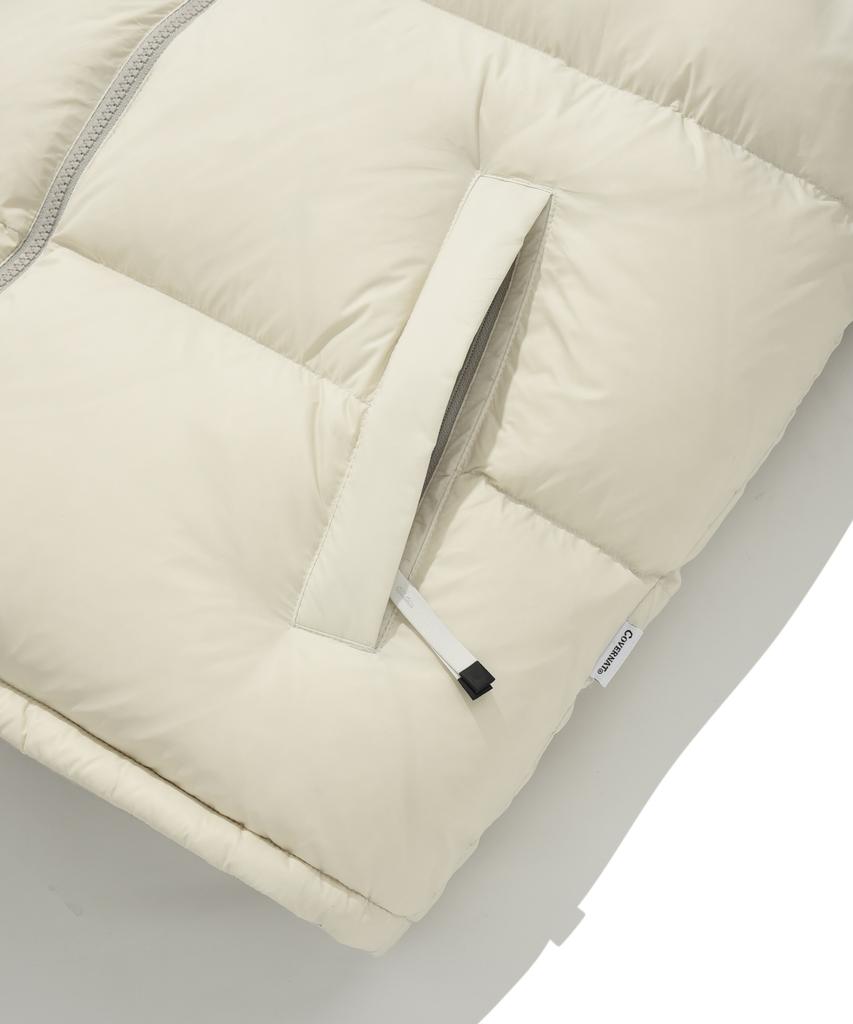 Covernat Rds Civic Short Puffer Ivory