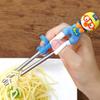 Палочки для еды Edison Pororo 3D из нержавеющей стали, разные цвета, 2 шт.