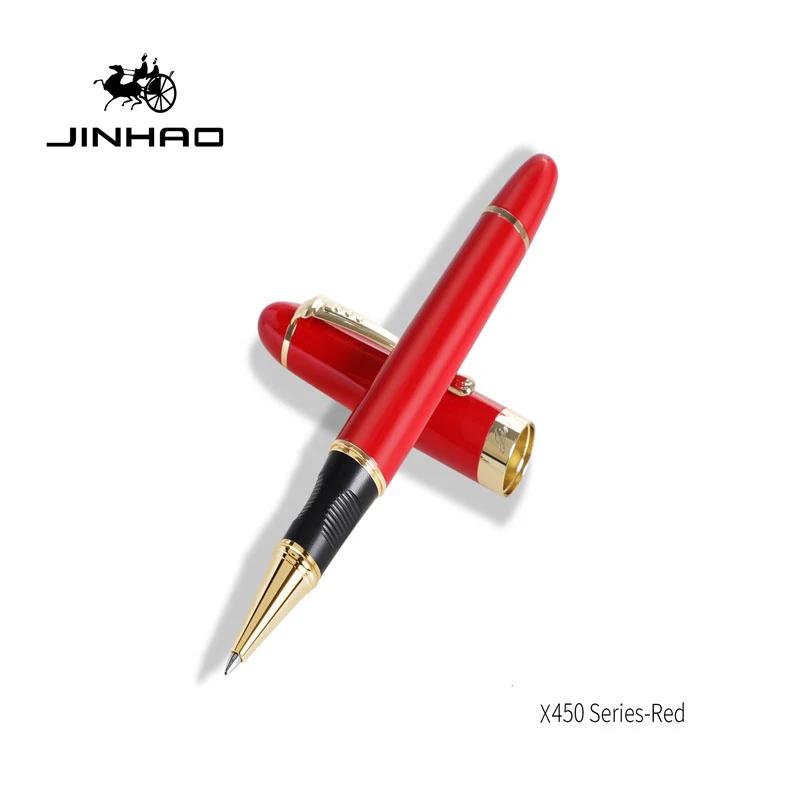 JINHAO X450 Классические шариковые ручки Роскошная ручка для письма с пером 0,5 мм Офисная подпись Школьная Каллиграфия Письменные принадлежности Канцелярские товары
