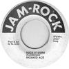 7-дюймовая пластинка RICHARD ACE Rock It Down NONE JamRock 1974 Ямайка Регги Ска Даб Б/у