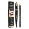 Waterproof Micro Liquid Eyebrow Pencil, Long-Lasting Non-Smudging Eyebrow Pencil, Natural Roots Are Clear, Four-Claw Water Eyebrow Pencil