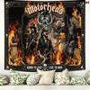 Настенный гобелен Motorhead Эстетичное настенное панно Печатное тканевое одеяло Декоративные гобелены для спальни гостиной домашнего декора