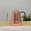 Handmade Pure Copper Pot - Pure Copper Drip Pot - Coffee Pot For Drip Type Copper - Narrow Mouth Pure Copper Coffee Pot (900ml500ml) (500ml)