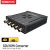 Yeren Broadcast-Grade 4K HDMI 2.0 в 4-канальный 3G-SDI конвертер
