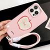 Расписной чехол для телефона для iPhone 15 11 13 14 для 15 16 Pro Max 12 13 16 Pro Милый Модный Смешной Чехол для телефона со шнурком Последние Рекомендации по самым продаваемым товарам