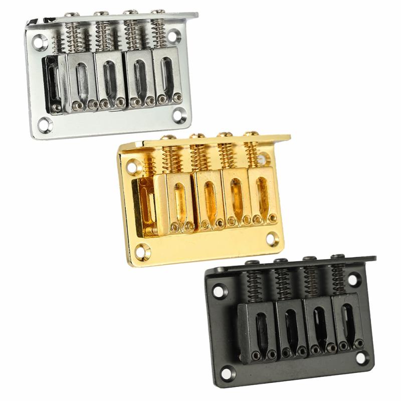 4-струнный бридж хардтейл для электрогитары, запчасти для замены, бридж со струнодержателем, совместимый с сигарой