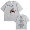 Bad Bunny Nadie Sabe Lo Que Va A Pasar Manana Album Graphics Graphics Fashion Retro Cotton Mens Womens Oversized Tshirt Y2K