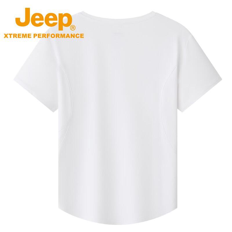 Jeep Женская охлаждающая быстросохнущая футболка с коротким рукавом