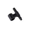 100Pcs Micro Nozzle Connectors 6mm 7.5mm to 4/7mm Single Barb Garden Lawn Farmland Drip Irrigation System Micro-Sprinkler Joints