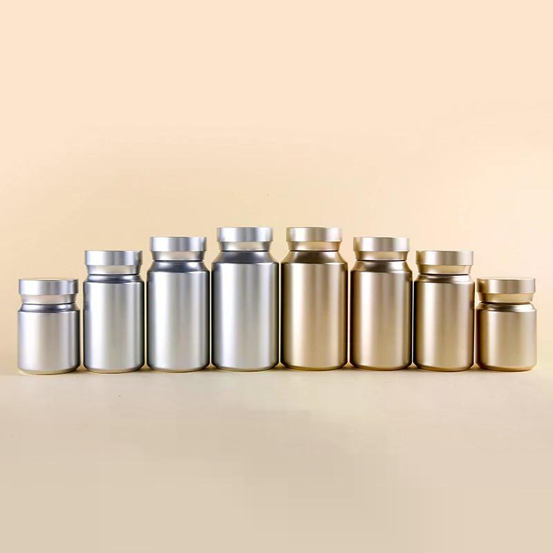 Sample Tablet Packaging Bottle Container Pill Packer Plastic Jars Capsule Bottles with Lid for Pill Food Candy