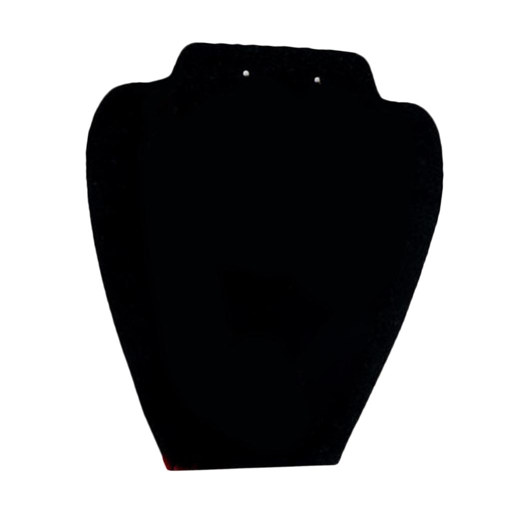 Necklace Pendant Display Holder Stand Velvet Easel Organizer Rack 19x35.5cm