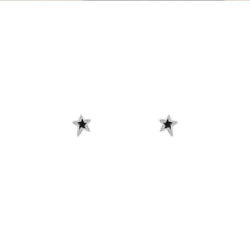 Высококачественные серьги-клипсы в форме звезды для женщин — универсальные, в стиле знаменитостей, полностью украшенные бриллиантами