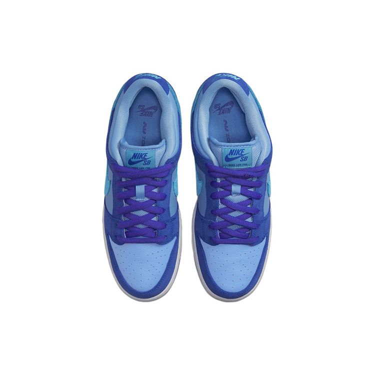 Nike Dunk Low Pro SB Fruity Pack — кроссовки унисекс синего малинового цвета Racer-Blue Laser-Blue University-Blue DM0807-400