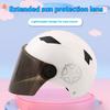 Electric Car Helmet Summer Light Men and Women Adult Electric Car Helmet Four Seasons Breathable Helmet Pass