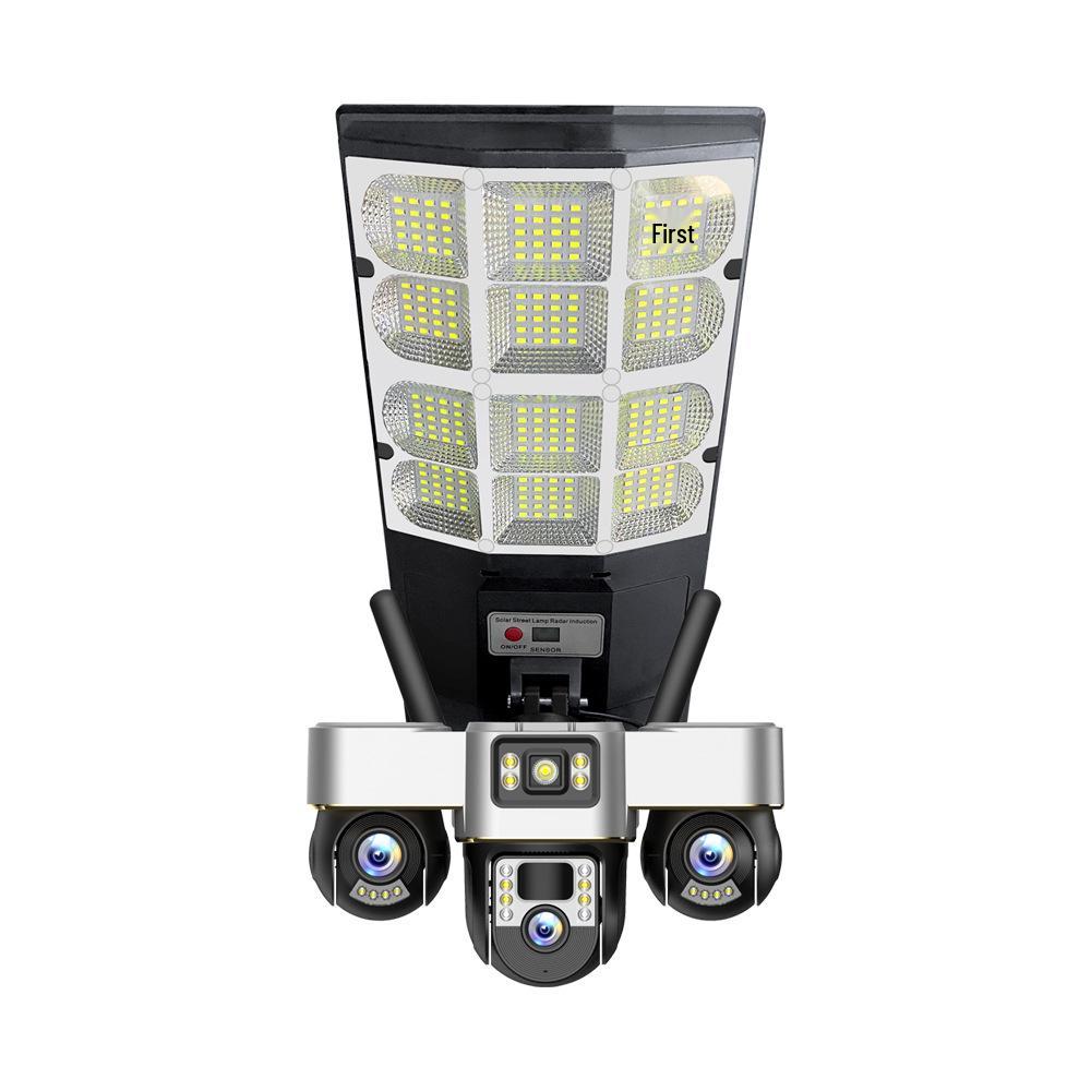V380 Outdoor 4G Smart Solar Camera: HD Night Vision & Remote-Controlled Street Light