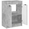 Under Sink Bathroom Cabinet Concrete Grey 78.5 x 37.5 x 81 cm