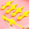 10/20/30PC Mini Yellow Sticky Finger Catapult Chicken Shooting Toy Boys Girls Gifts Children's Day Birthday Party Gifts Pinata Filling