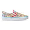 Vans Классические слипоны Где Уолли для детей VN0A4BUT3WO