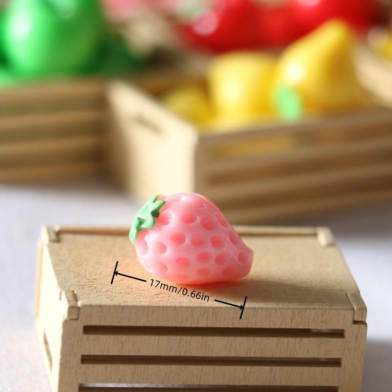5 шт. Кавайи DIY Украшения Аксессуары Смола Искусственные Миниатюрные Еда Фрукты Банан Игрушечный Домик Игрушка Декоративные Поделки
