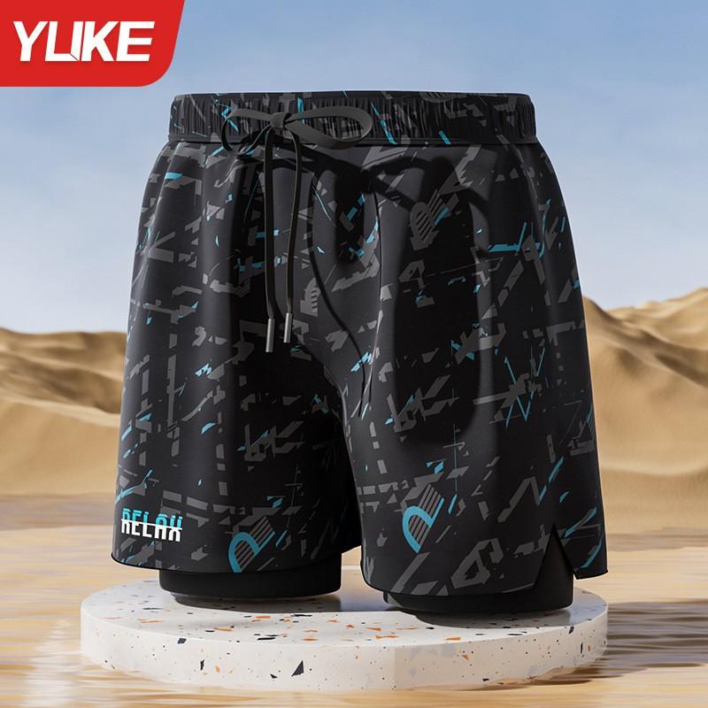 Mens Quick-Dry Board Shorts Swim Trunks Beach Pool Surfing Swimming Athletic Water Sports Gear
