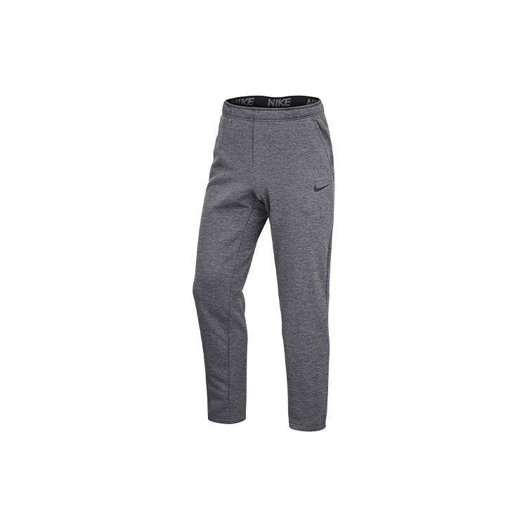 Мужские спортивные брюки/джоггеры Nike однотонные с маленьким логотипом, флисовые, повседневные, для тренировок, серые CZ4350-071